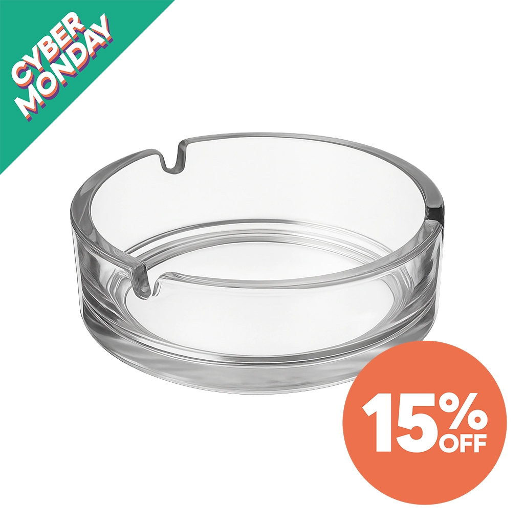 CENICERO VIDRIO -  VELUFLON 3480 -   