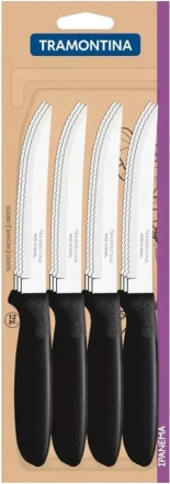 CUCHILLO IPANEMA MESA * 12 23360/905 NEGRO   