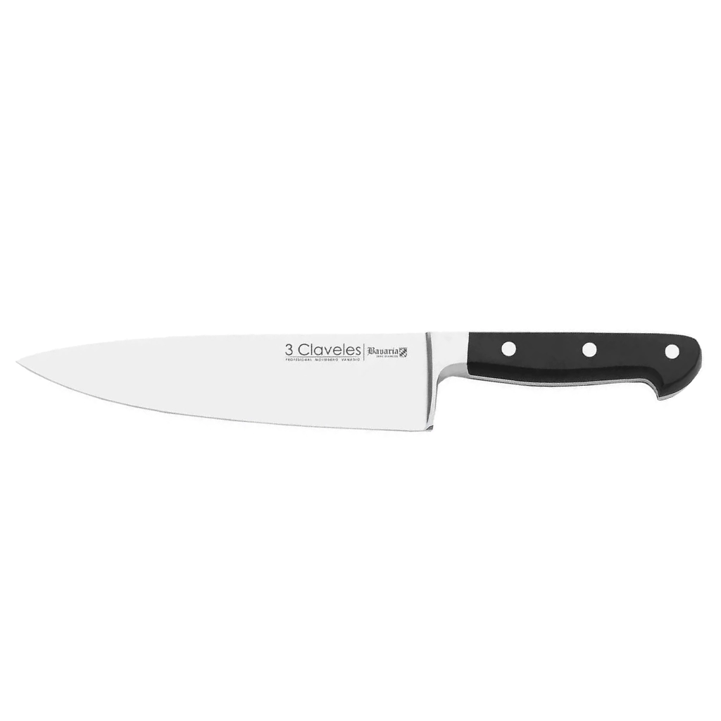 uchillo de Cocina Profesional Bavaria 25 cm – 3 Claveles