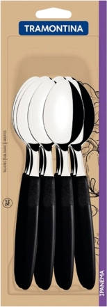 CUCHARA IPANEMA MESA * 12 23363/900 NEGRA   