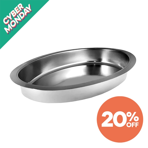 Legumbrera Oval Carol 33 cm – Acero Inoxidable