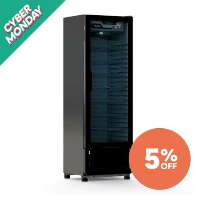 Exhibidora Vertical INELRO 470 LT - MT17 ECO BLACK NG   