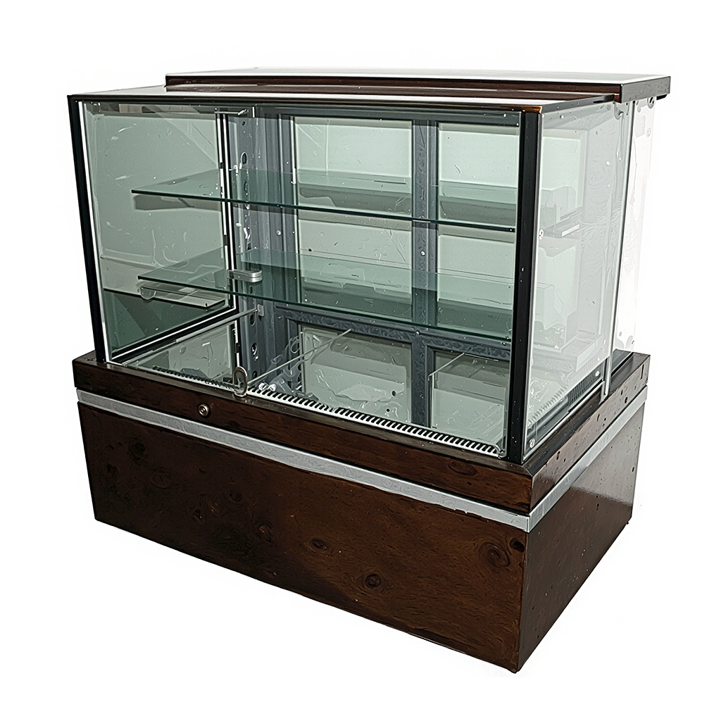 Heladera Vitrina Volonterio 2 Estantes - Línea Vidrio Recto