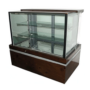 Heladera Vitrina Volonterio 2 Estantes - Línea Vidrio Recto