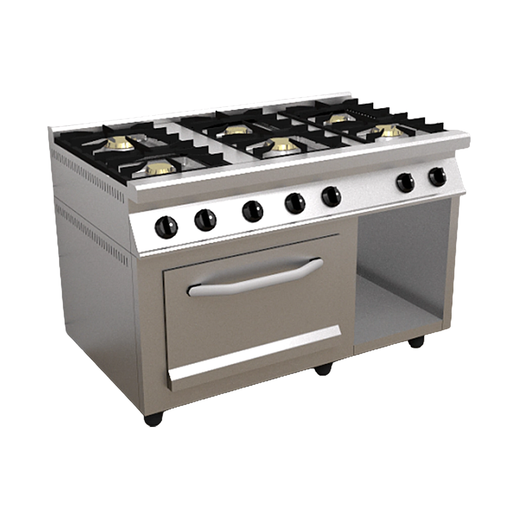 COCINA 6 Hornallas POYIN MASTER CG120 