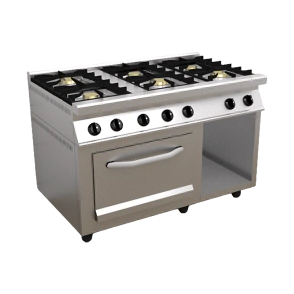 COCINA 6 Hornallas POYIN MASTER CG120 